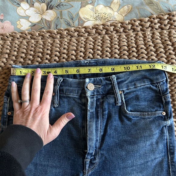 MOTHER the high waisted looker ankle fray - Picture 5 of 6